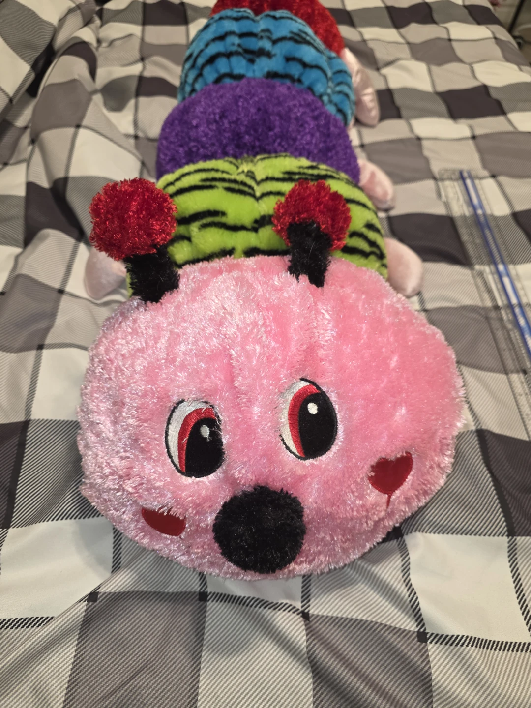 Giant caterpillar stuffy