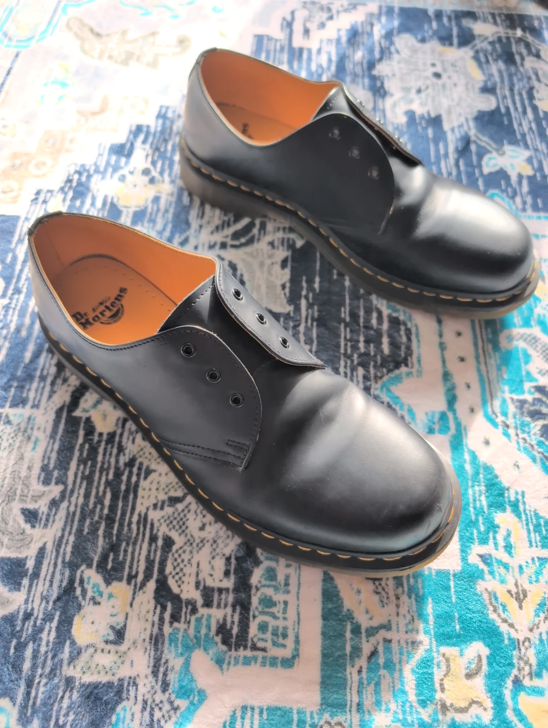 Dr. Martens 1461 Black Leather Oxford Shoes - photo 4