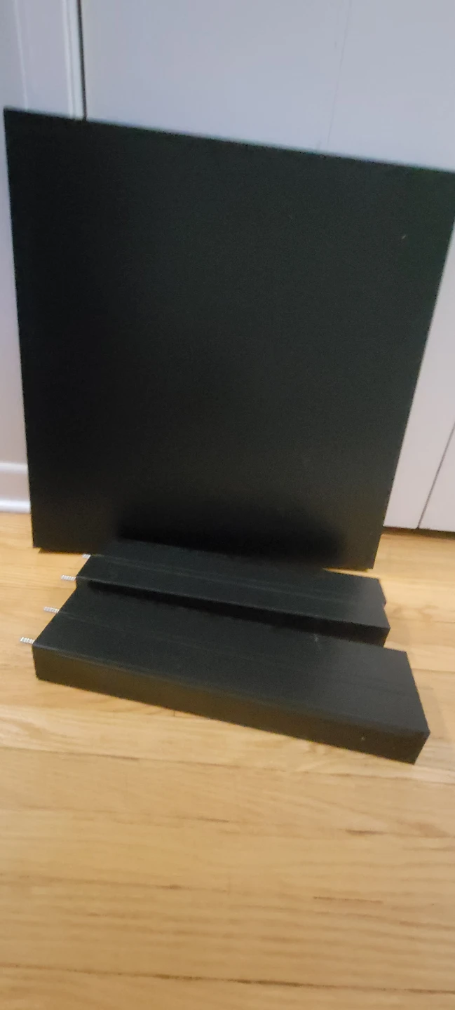 IKEA dark-brown corner table - photo 2