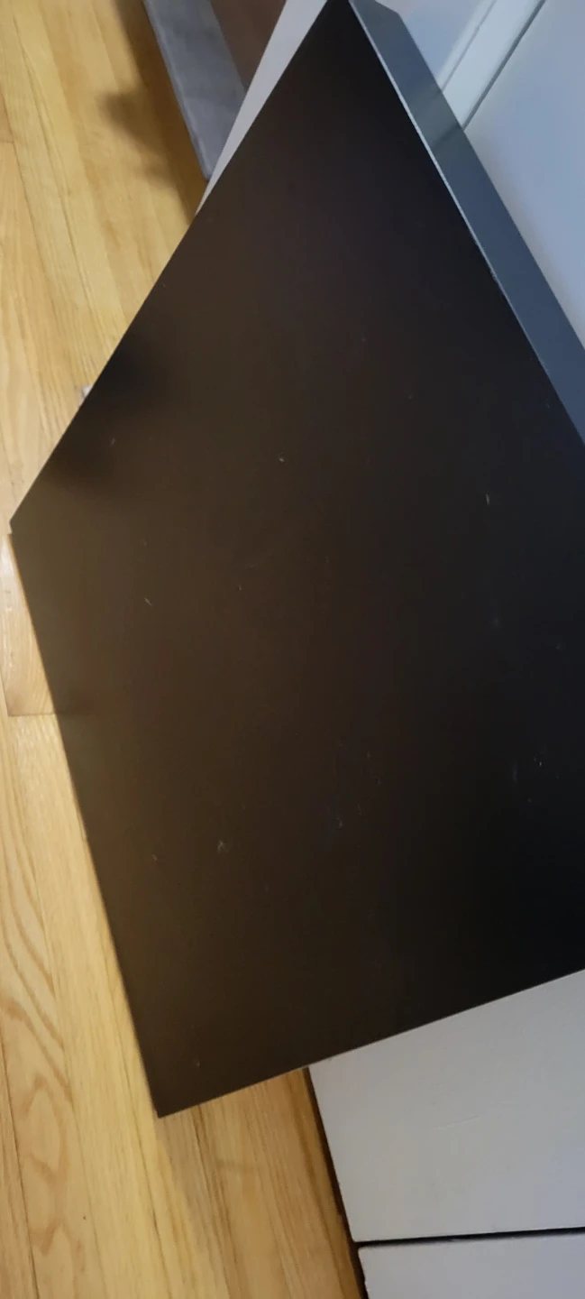 IKEA dark-brown corner table - photo 3