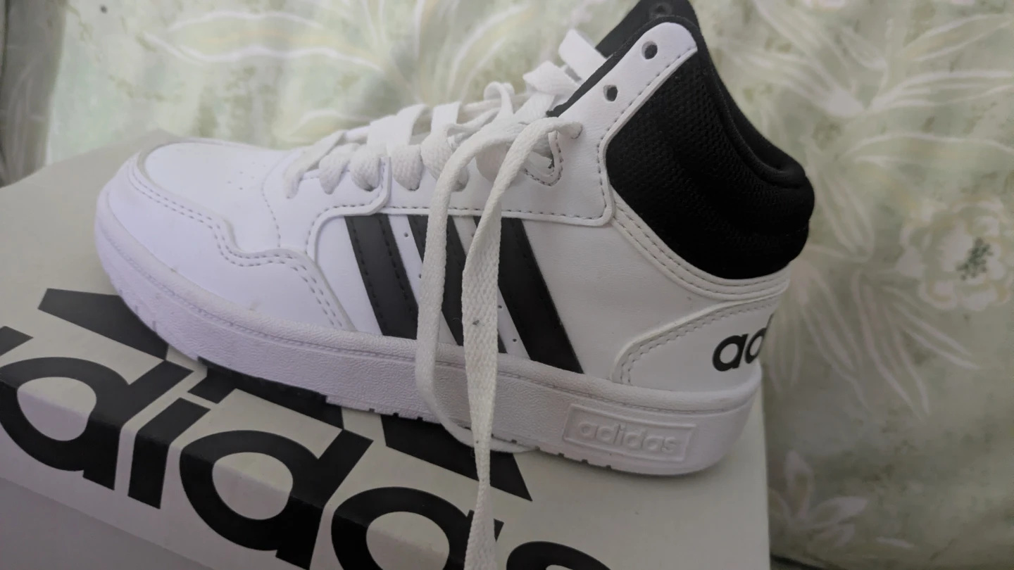 Adidas White High-Top Sneakers for kids (boy - photo 2