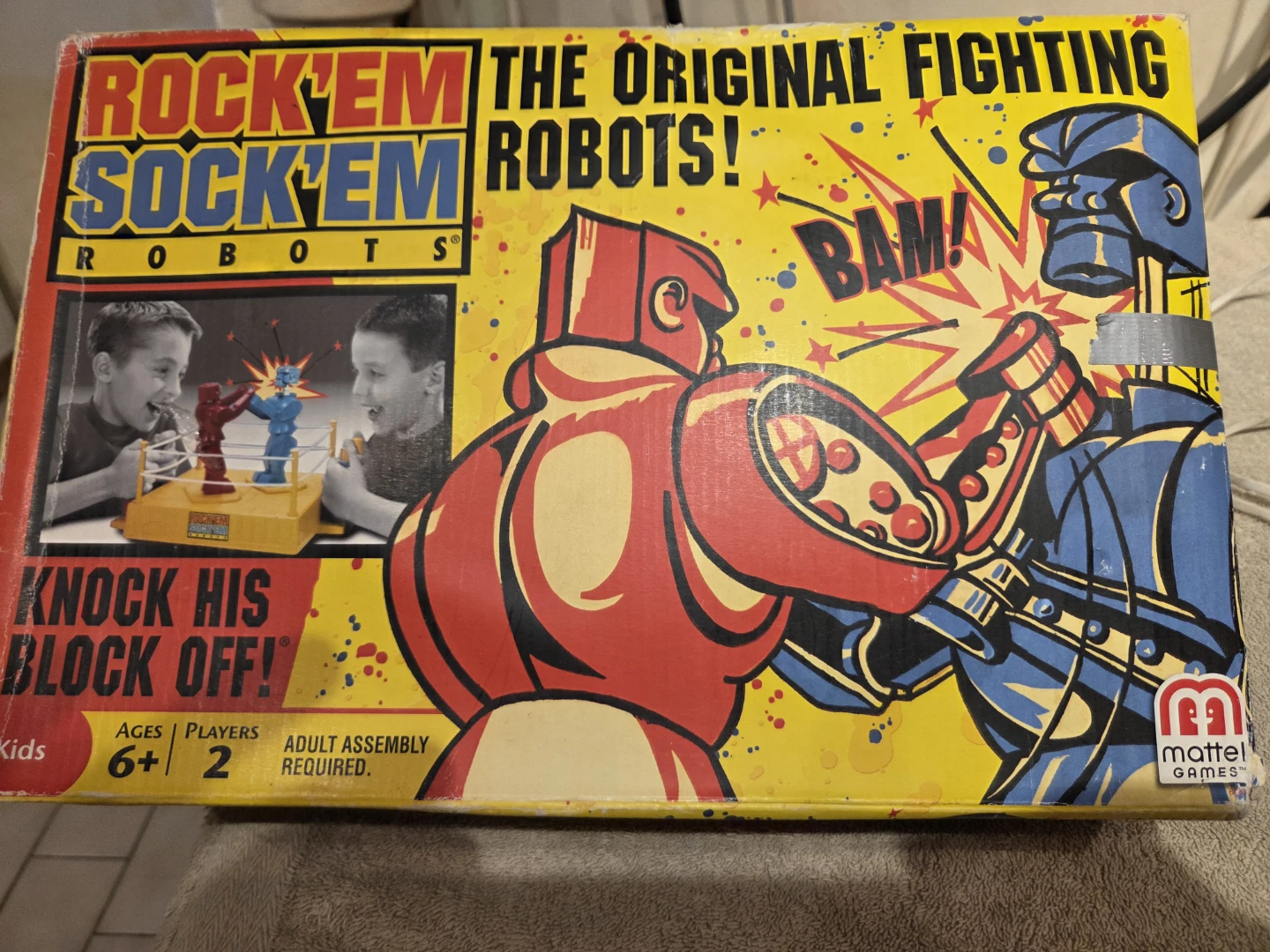 Rock 'Em Sock 'Em Robots Vintage Toy