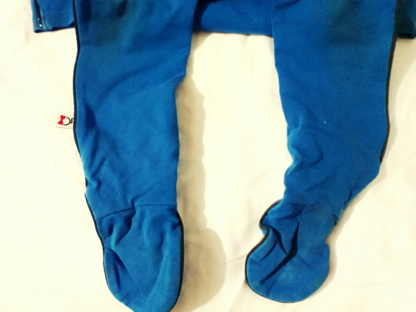 Blue Footed Pajamas Onesie - photo 3