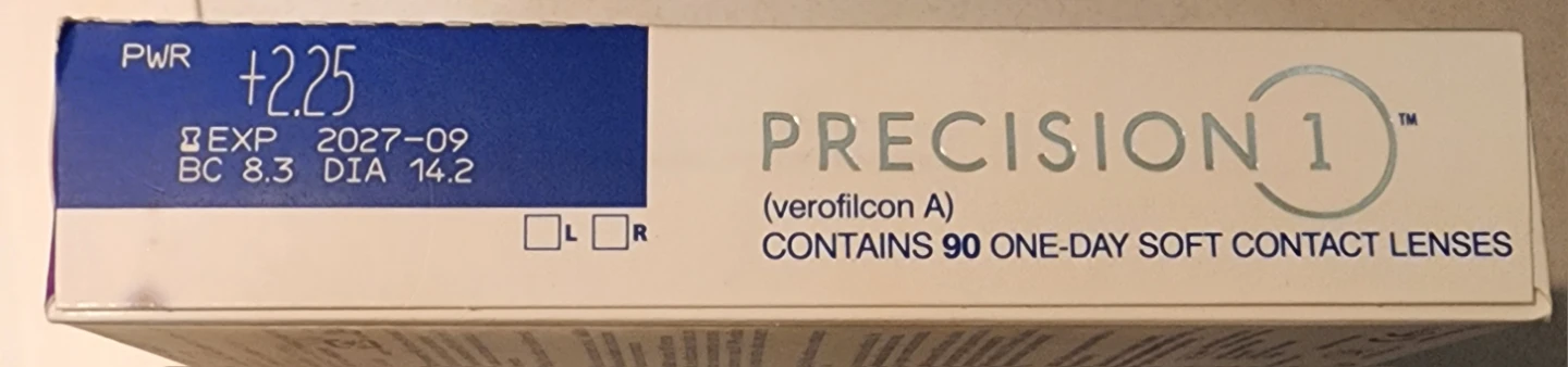 Alcon Precision 1 One-Day Contact Lenses - 90 Pack - photo 3