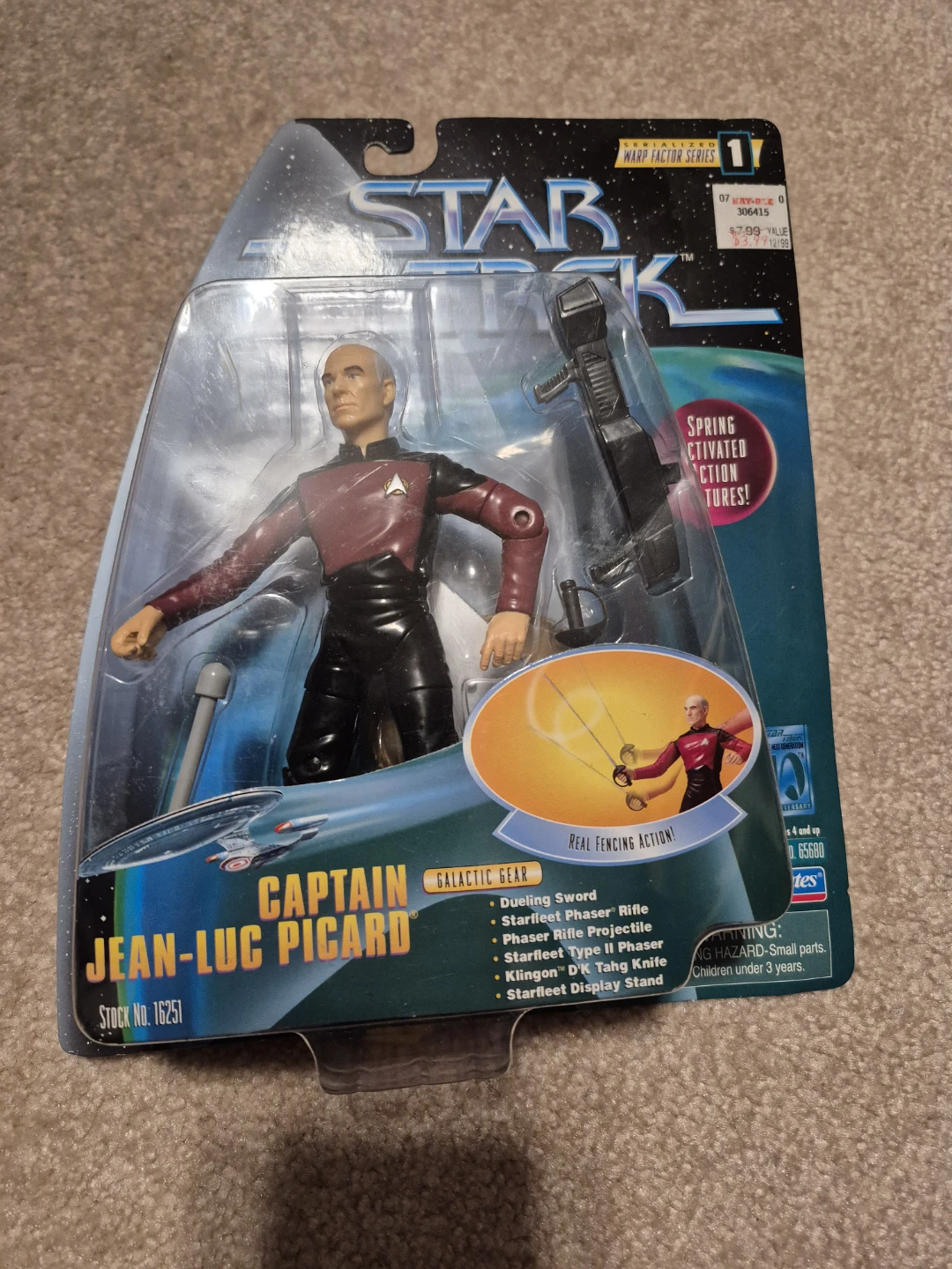 Star Trek Captain Jean-Luc Picard Action Figure