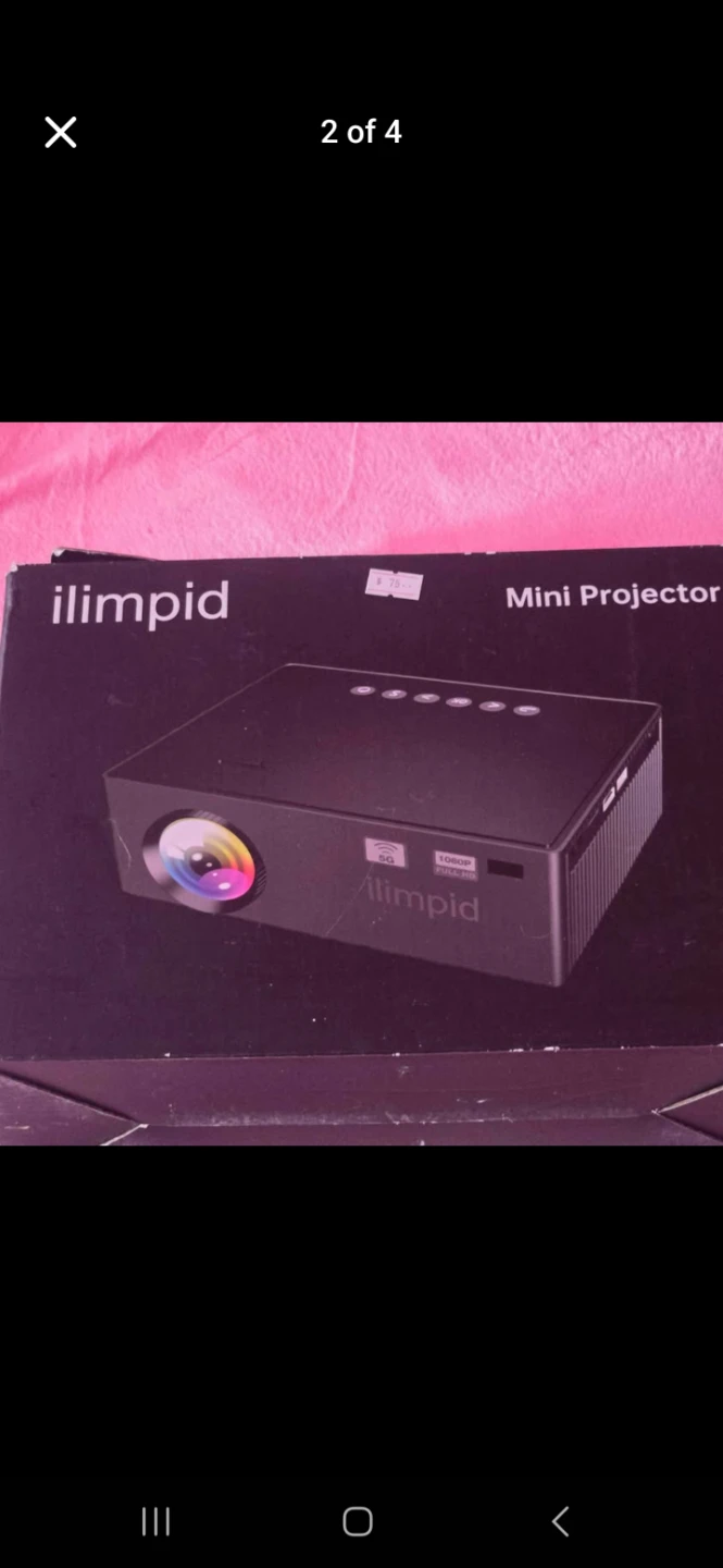 Mini projector.