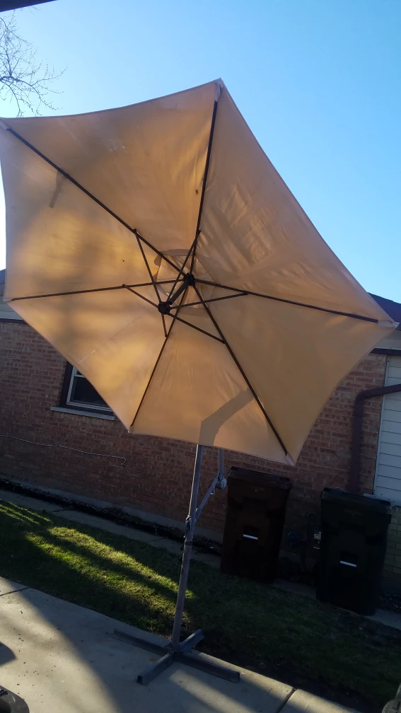 Cantilever Patio Umbrella - Beige