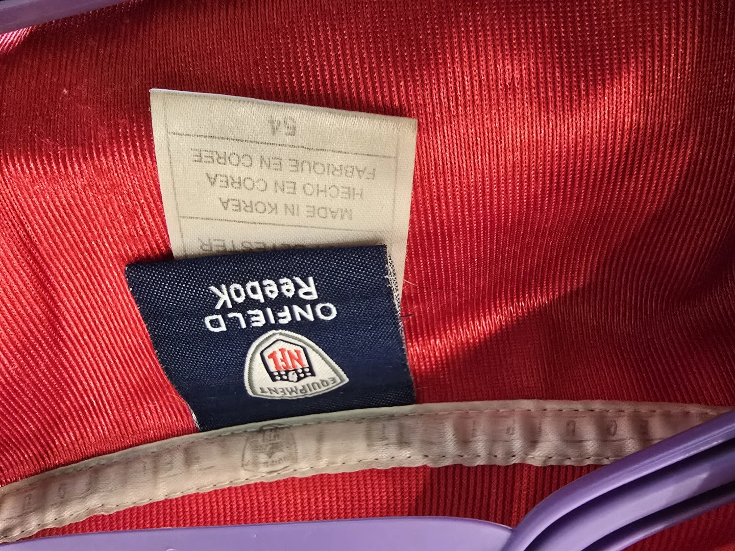 Reebok NFL 49ers Jersey - #52 Willis - photo 3