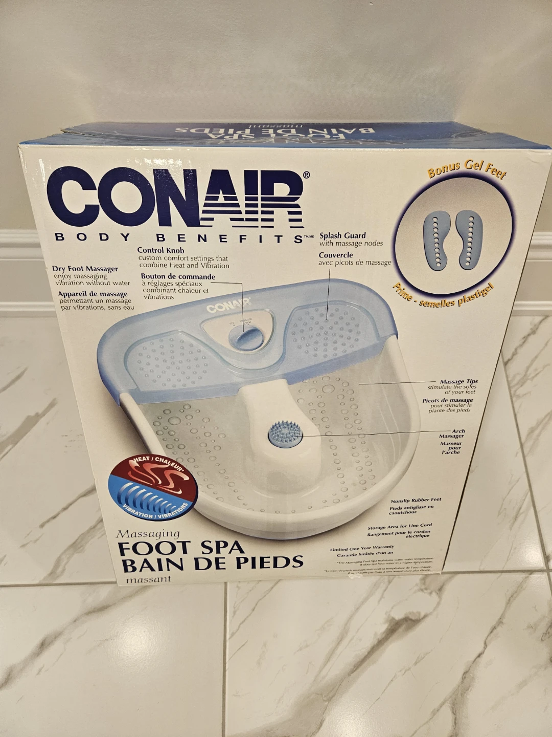 Conair Massaging Foot Spa - photo 2