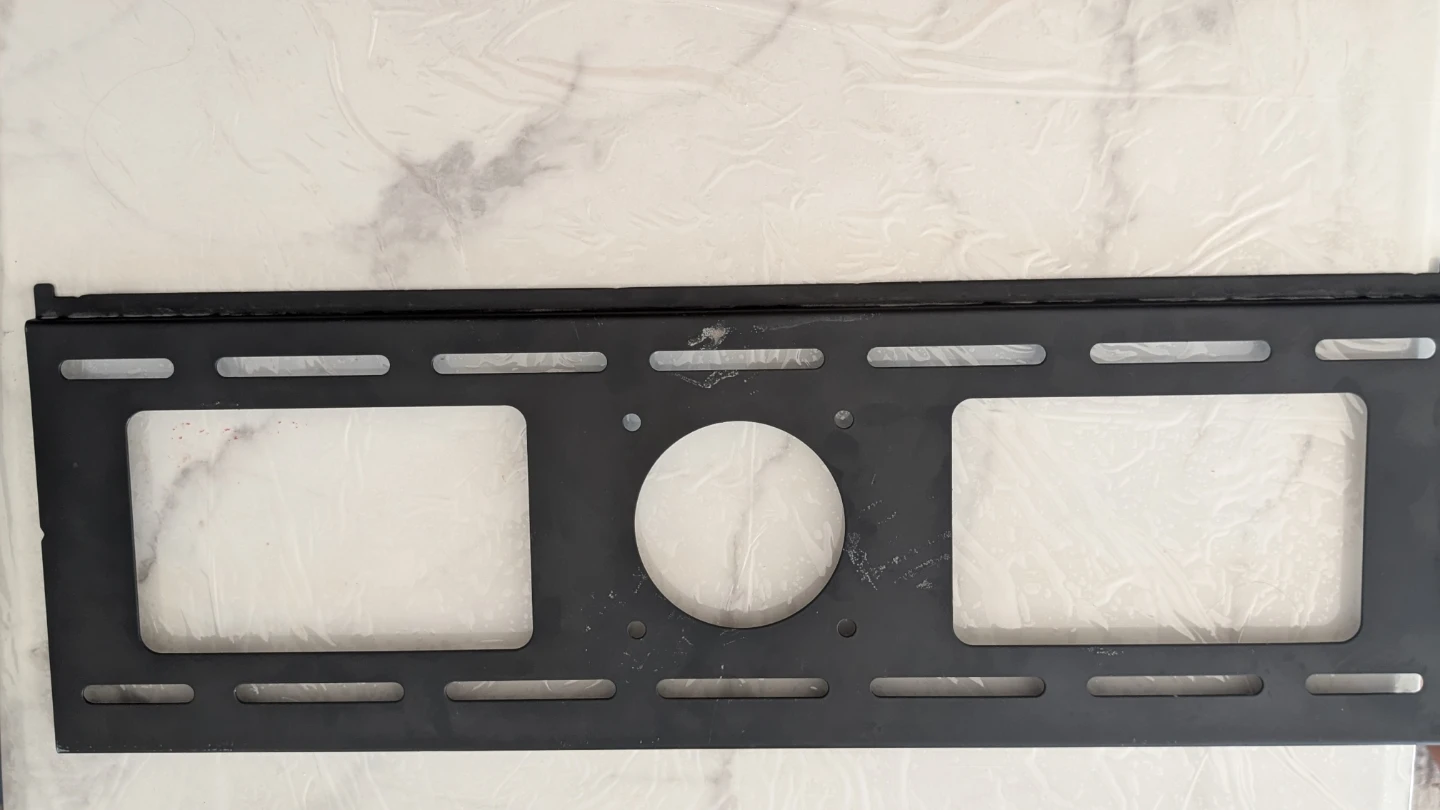 Black Metal TV Wall Mount Brackets