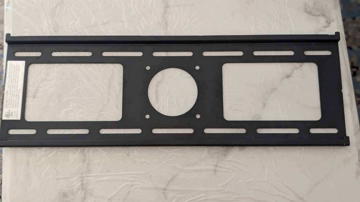 Black Metal TV Wall Mount Brackets - photo 2
