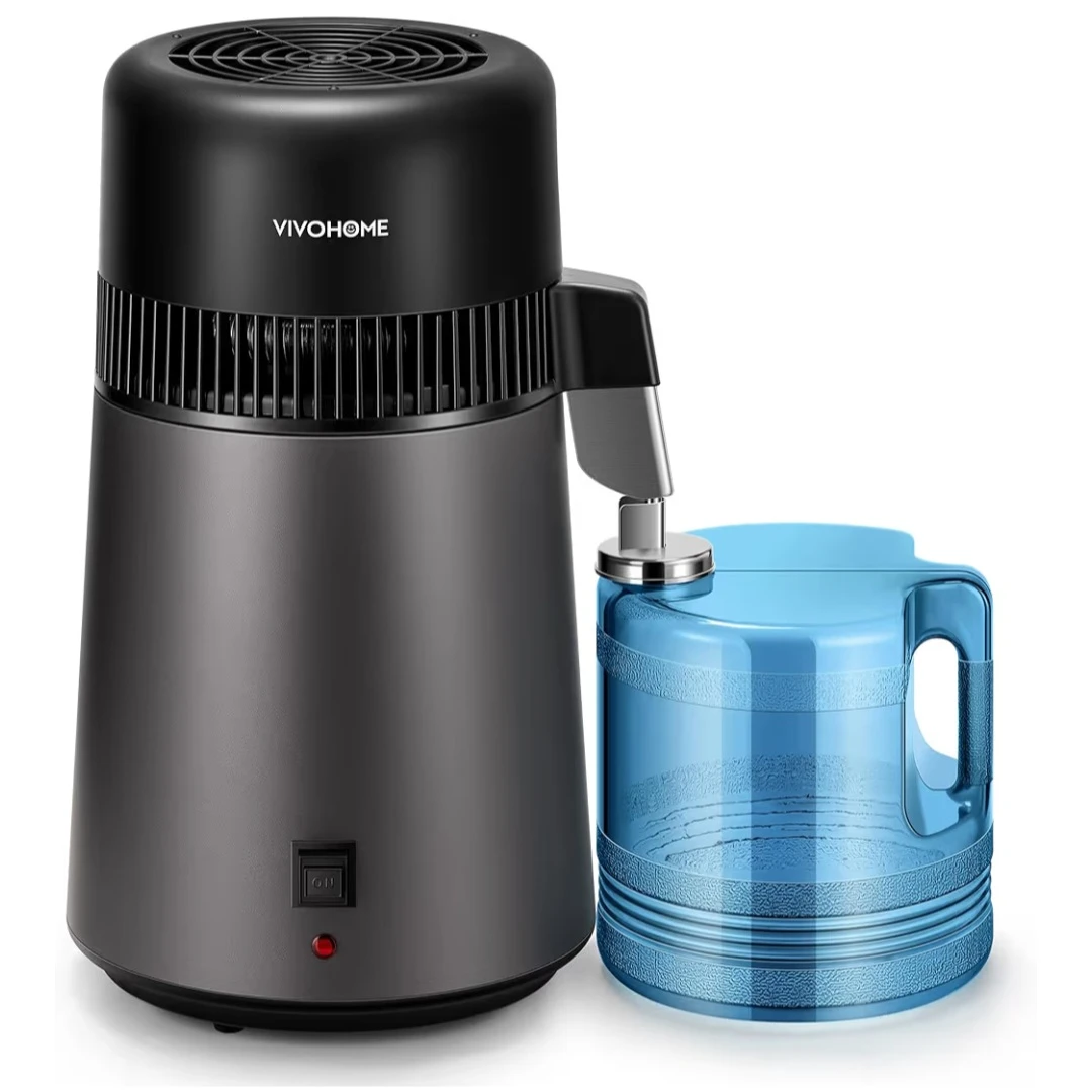 VIVOHOME Water Distiller Countertop 1.06 Gallon/4L 900W