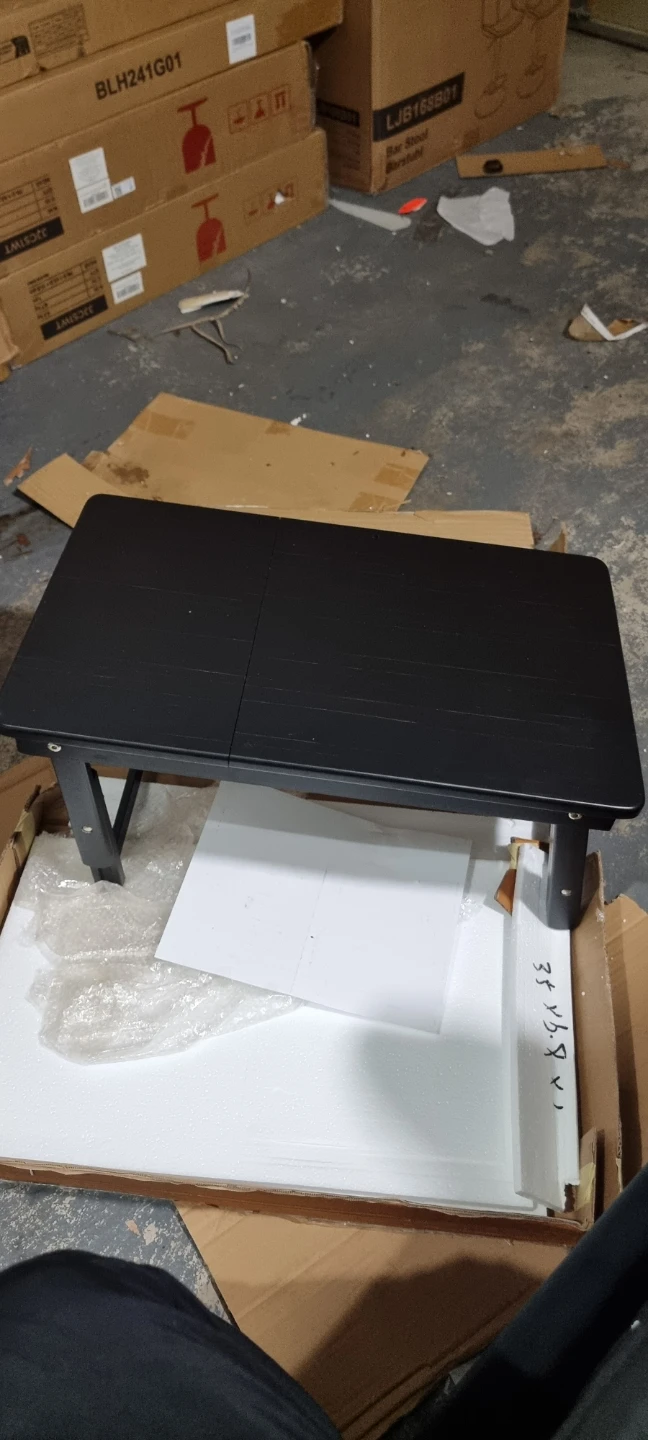 SONGMICS Black Laptop Desk
