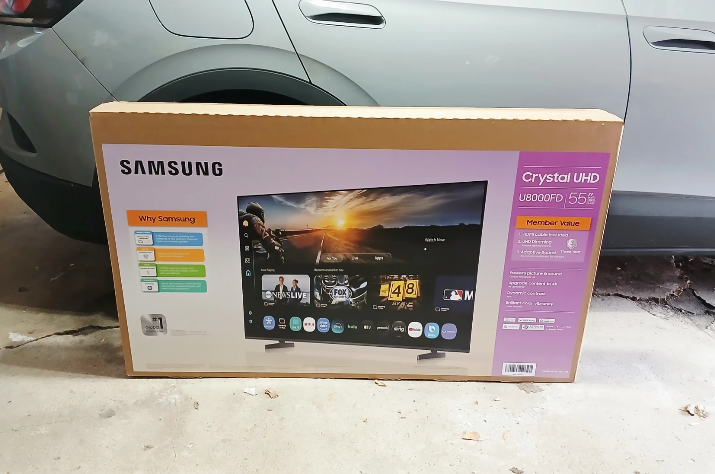 Samsung 55" Crystal UHD U8000FD Smart TV - NEW!