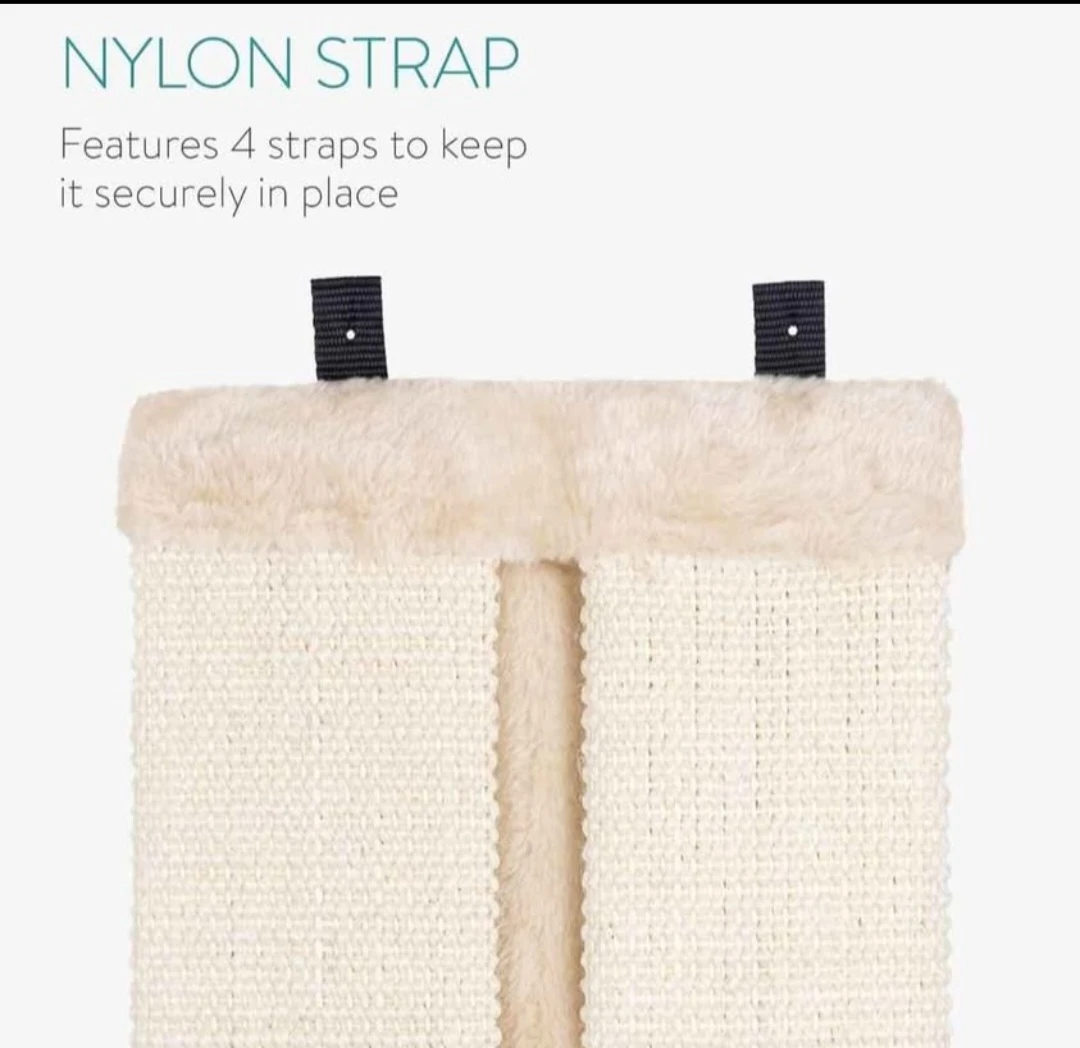 Navaris Corner Wall Cat Scratcher (Set of 2) - Wall Mounted .... - photo 5
