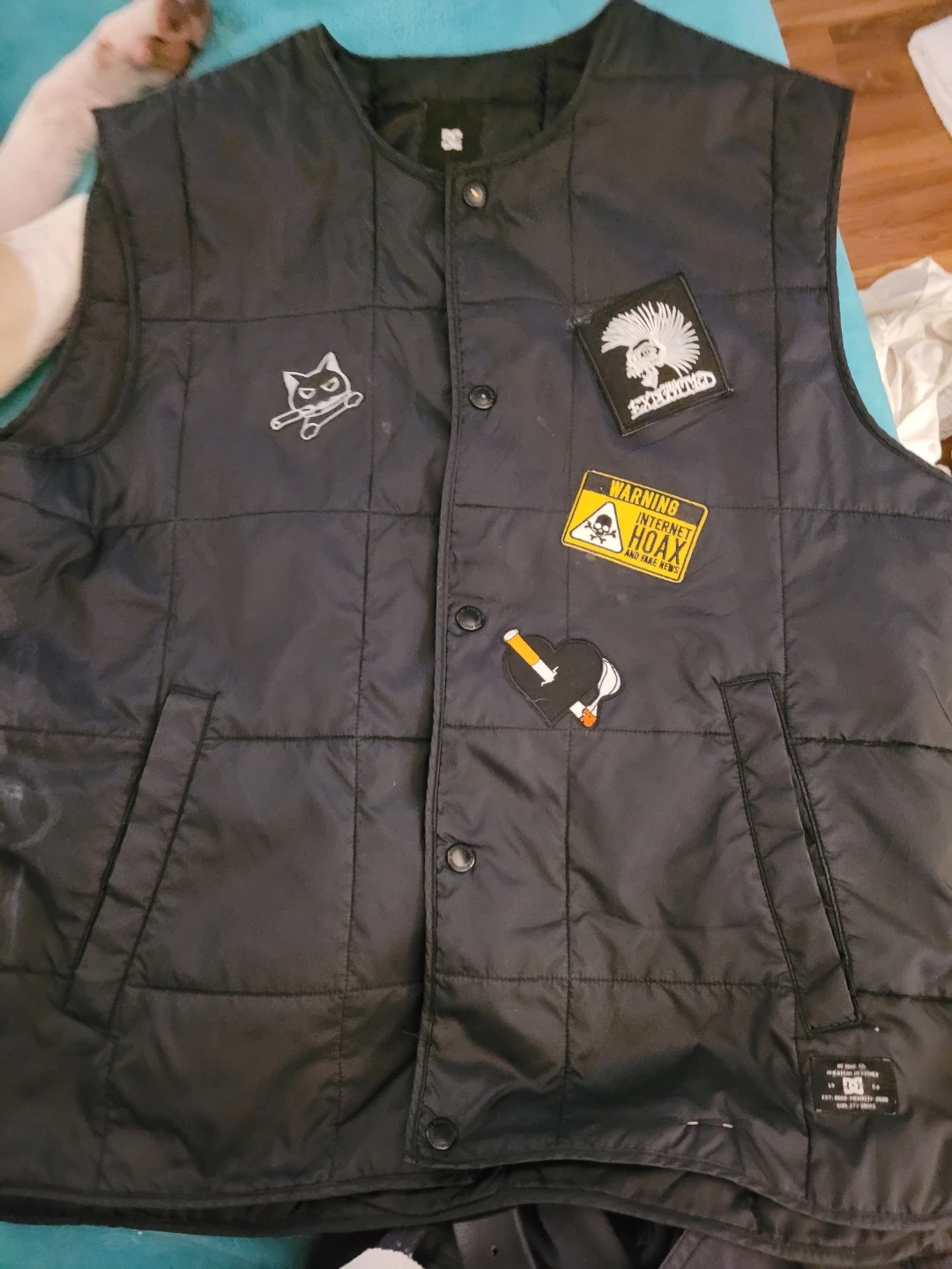 DC quilted vest