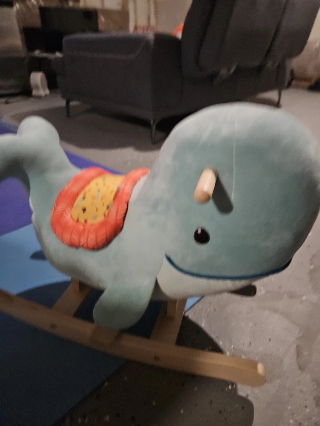 Plush Whale Rocker Toy