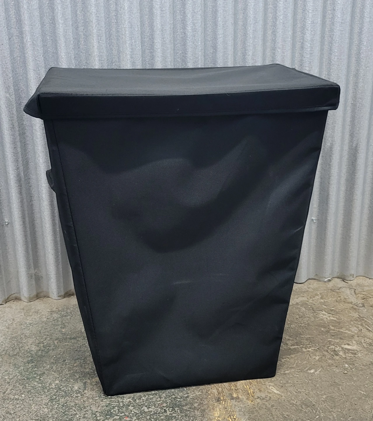 Black Laundry Hamper with Lid
