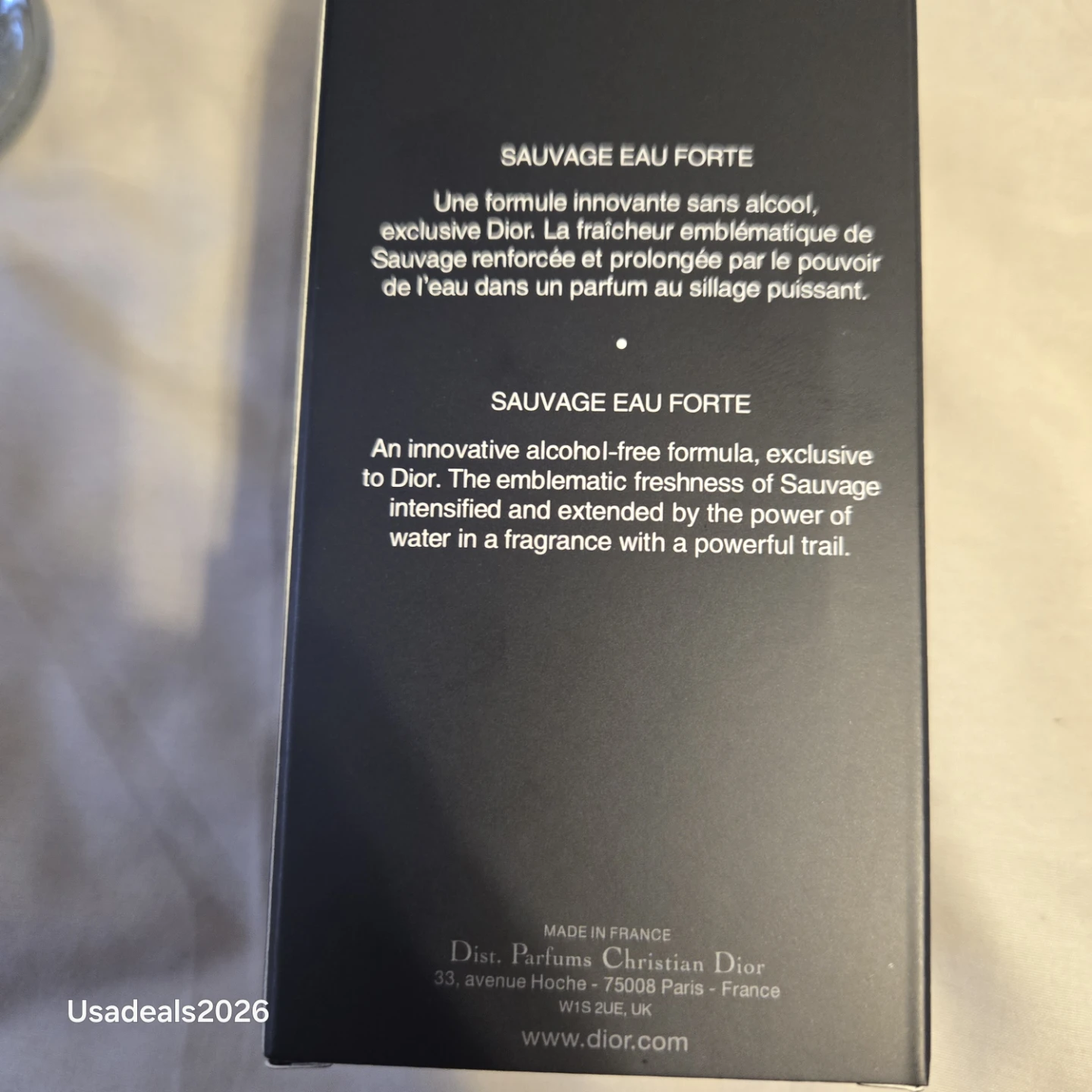 Dior Sauvage Eau Forte Parfum Spray 100ml - photo 4