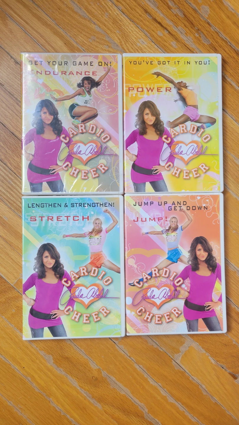 Cardio Cheer Workout DVD Set - Paula Abdul