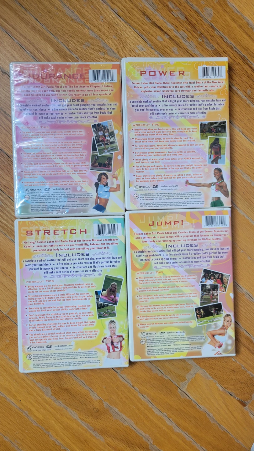 Cardio Cheer Workout DVD Set - Paula Abdul - photo 2