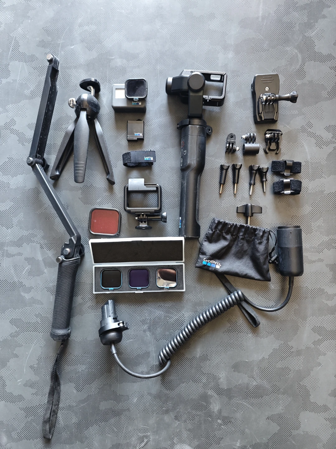 GoPro HERO 6 Black Action Camera with Gimbal and Accessories
