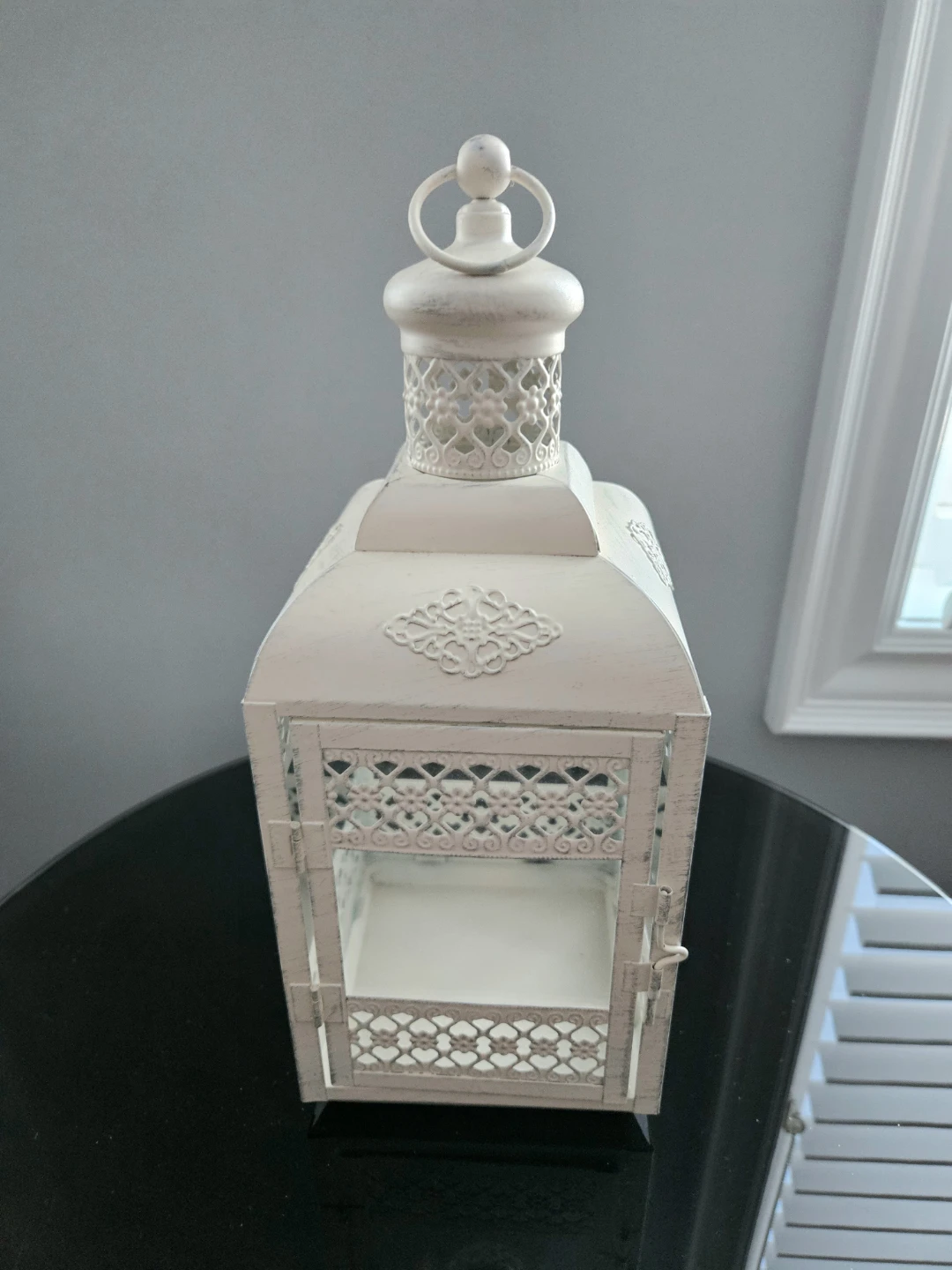 3 White Metal Lanterns - photo 3