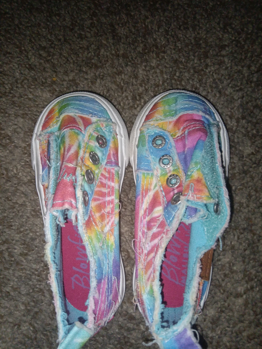 Blowfish Malibu Tie-Dye Canvas Sneakers - Toddler Size 6 - photo 4
