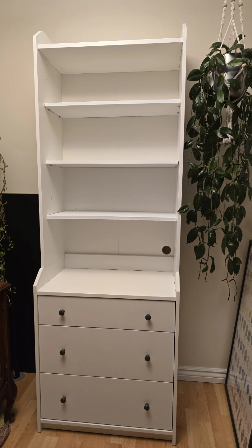 IKEA HAUGa High Cabinet - White - photo 5