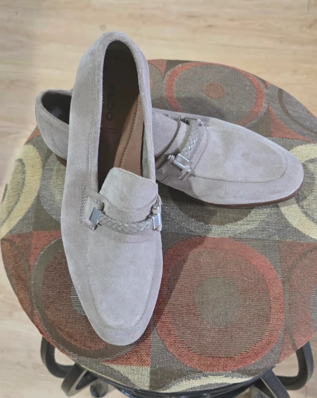 ALDO Men's Loafers - Taupe Suede - photo 2