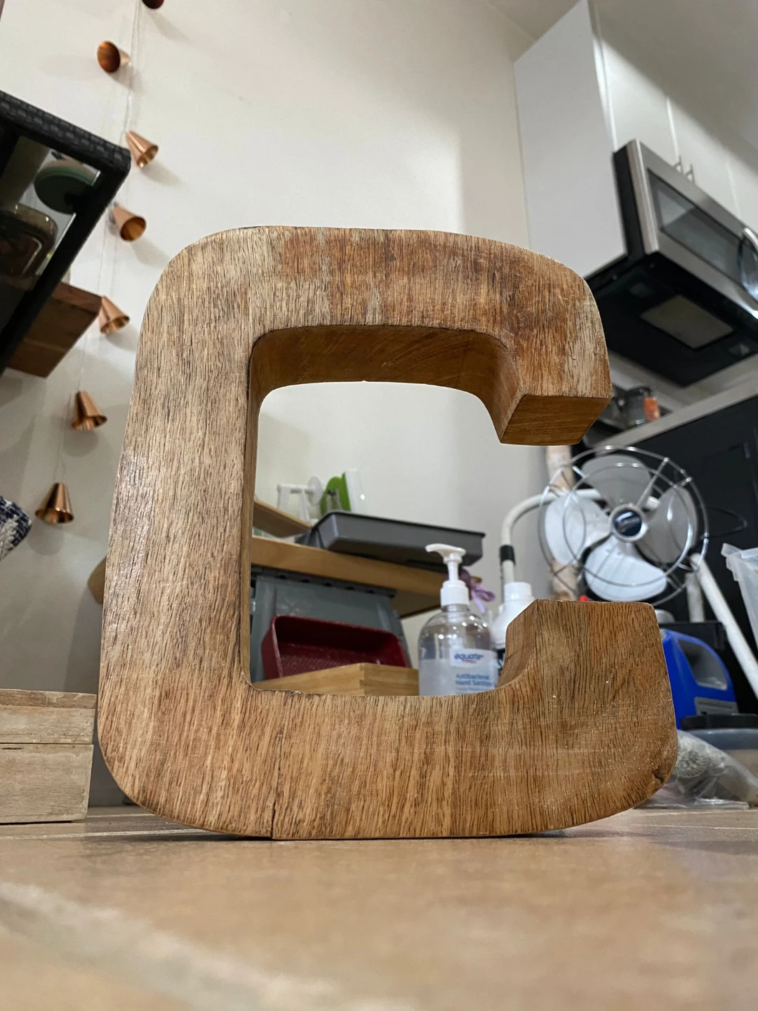Wooden Letters M C with Photo Frame - photo 2