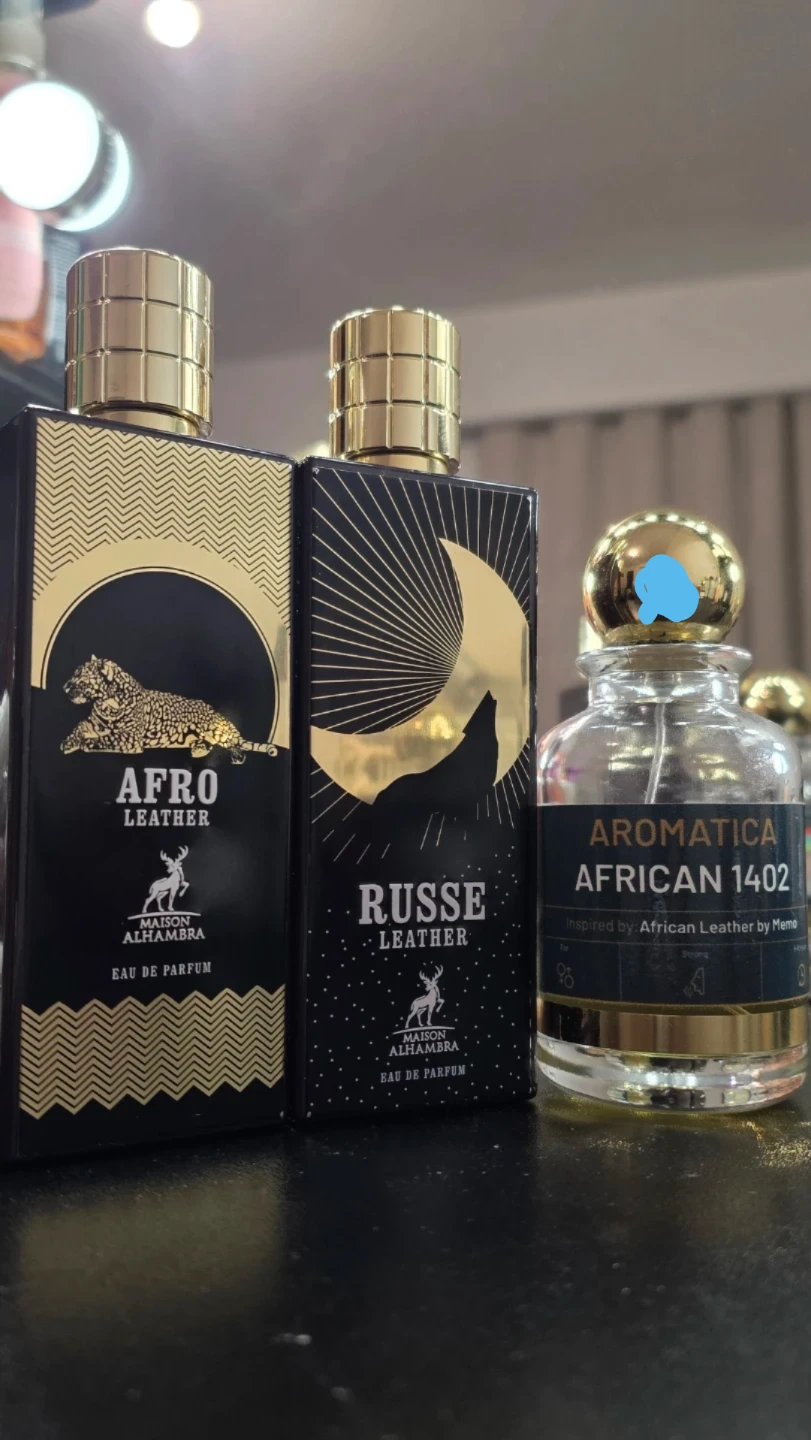 Maison Alhambra Afro Leather & Russe Leather Eau de Parfum Set