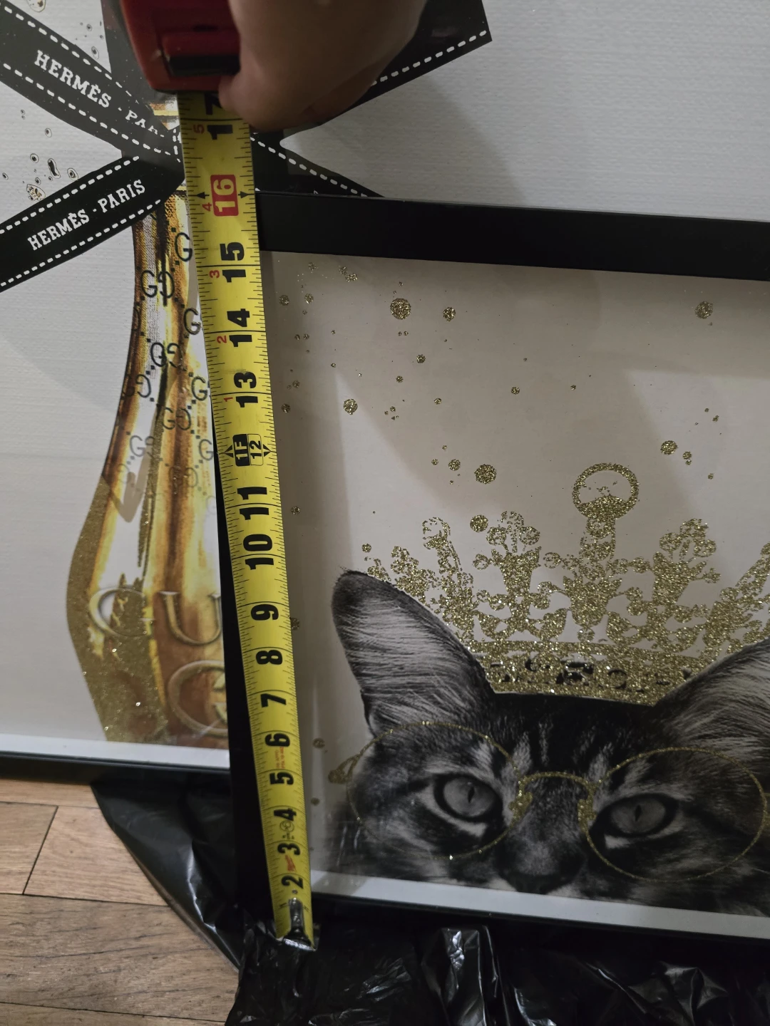 Framed Pug and Cat Wall Art - photo 2