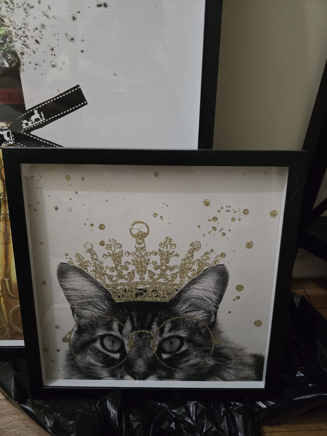 Framed Pug and Cat Wall Art - photo 4
