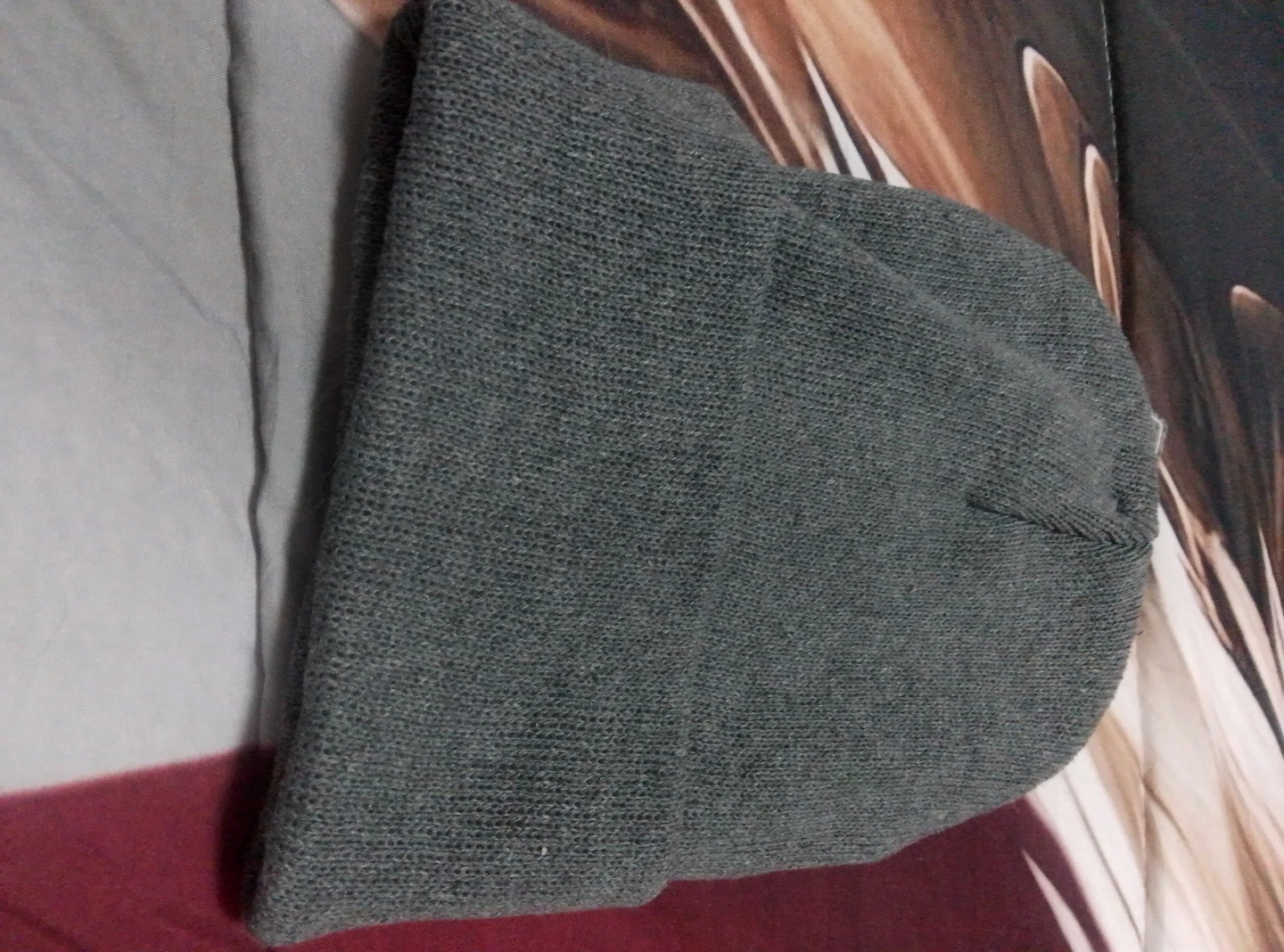 Charcoal Grey Knit Beanie
