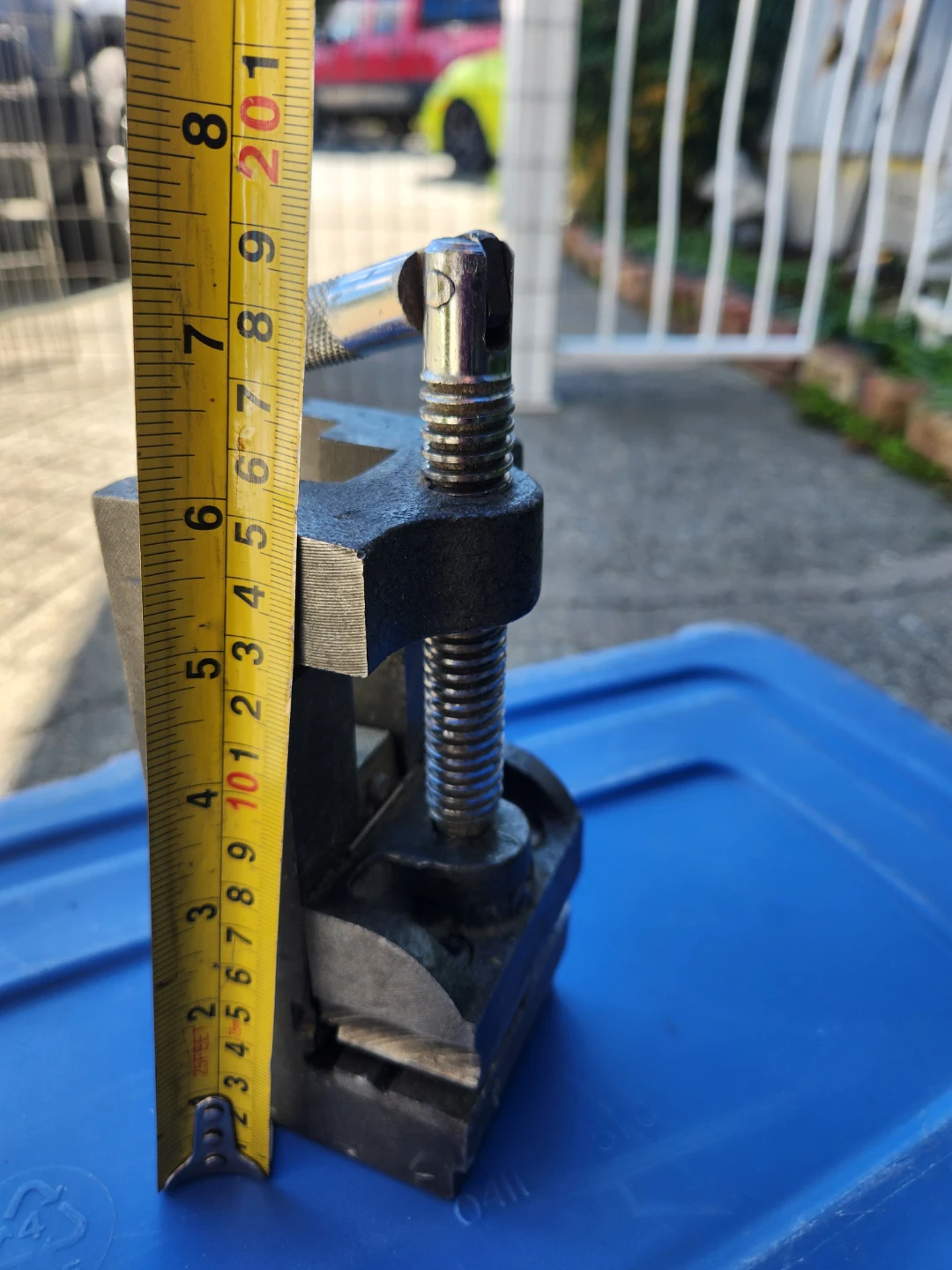 Machinist Vise / Precision Screw Clamp – Heavy Duty Steel - photo 4