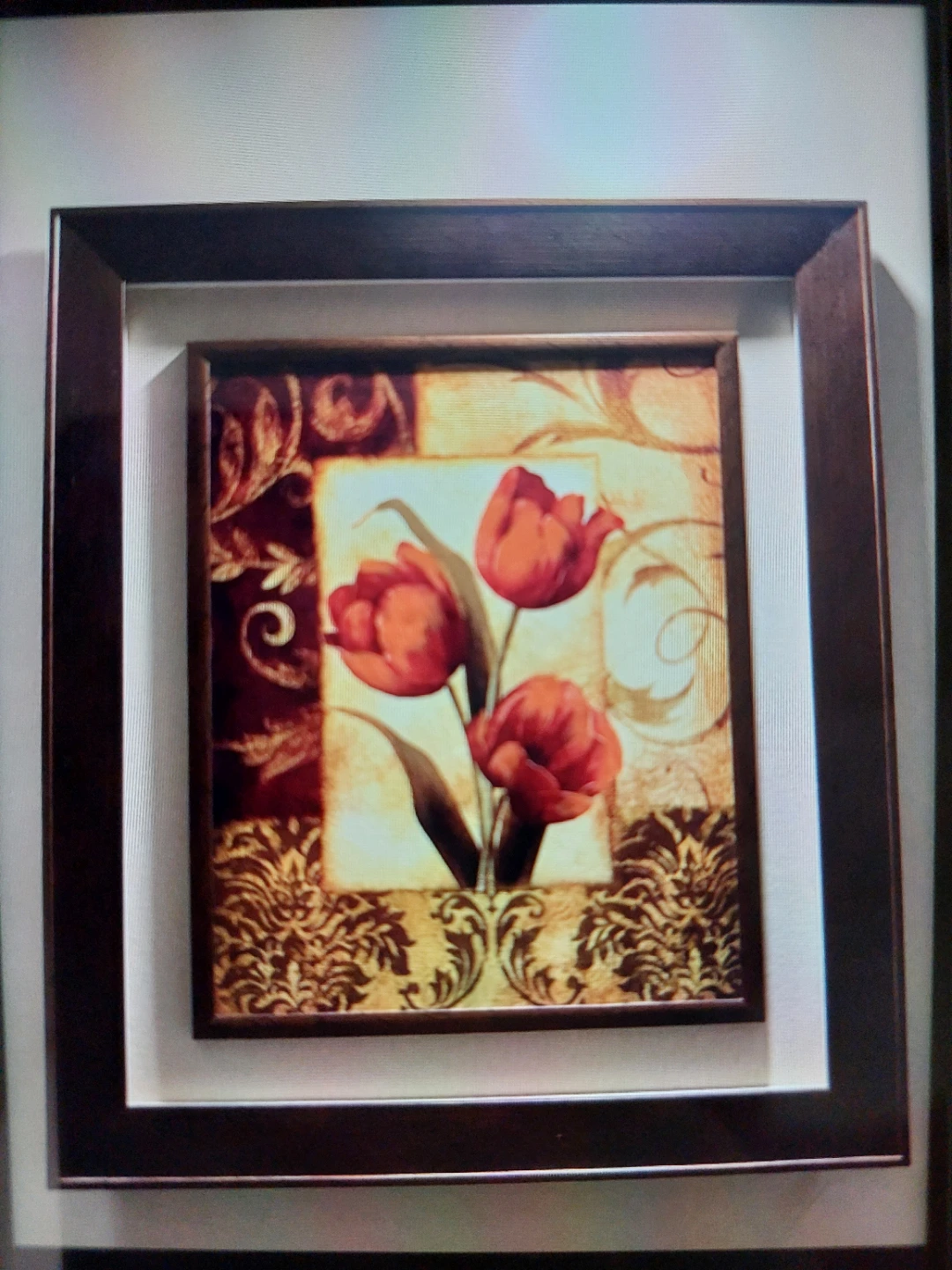 Framed Tulip Artwork