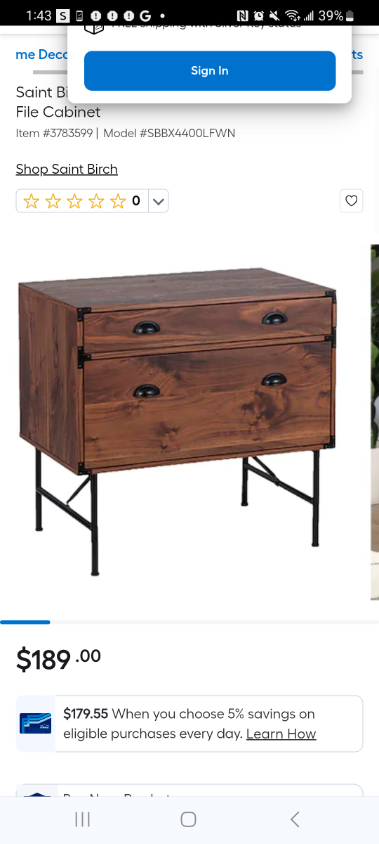 Saint Birch File Cabinet - photo 2