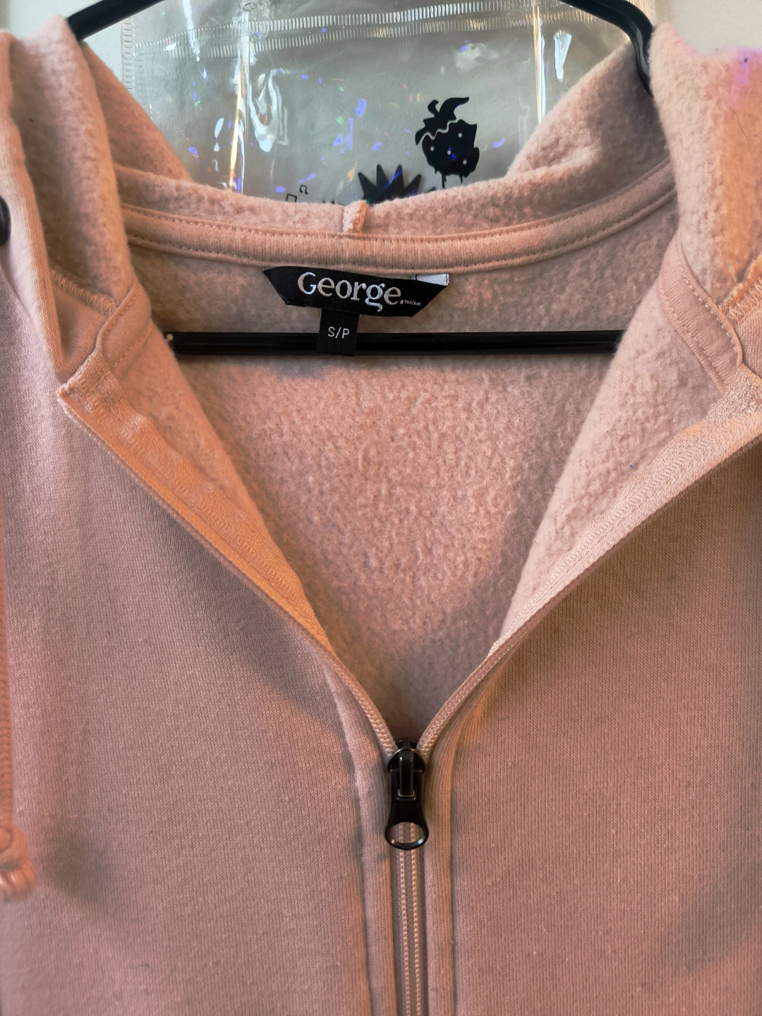 George Pink Zip-Up Hoodie - photo 2