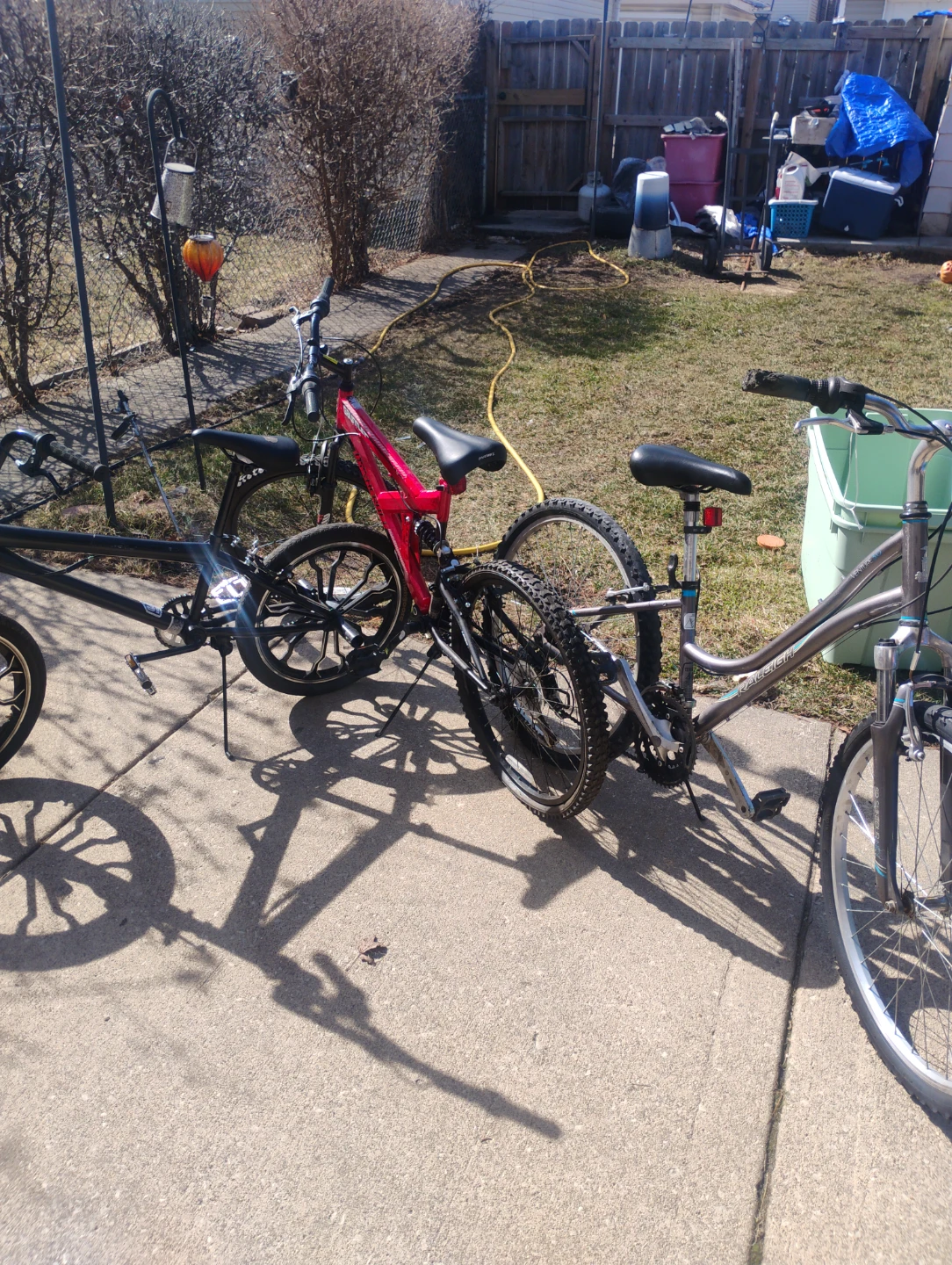 3 bicycles all together - photo 2
