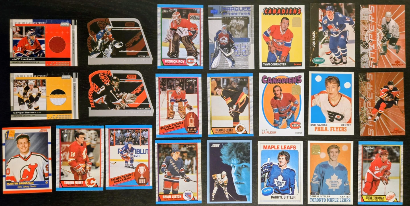 Premium Vintage 81 Card Hockey HOF & Rookie Lot
