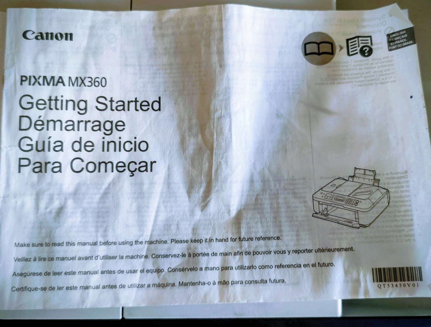 Canon PIXMA MX360 All-in-One Printer - photo 2