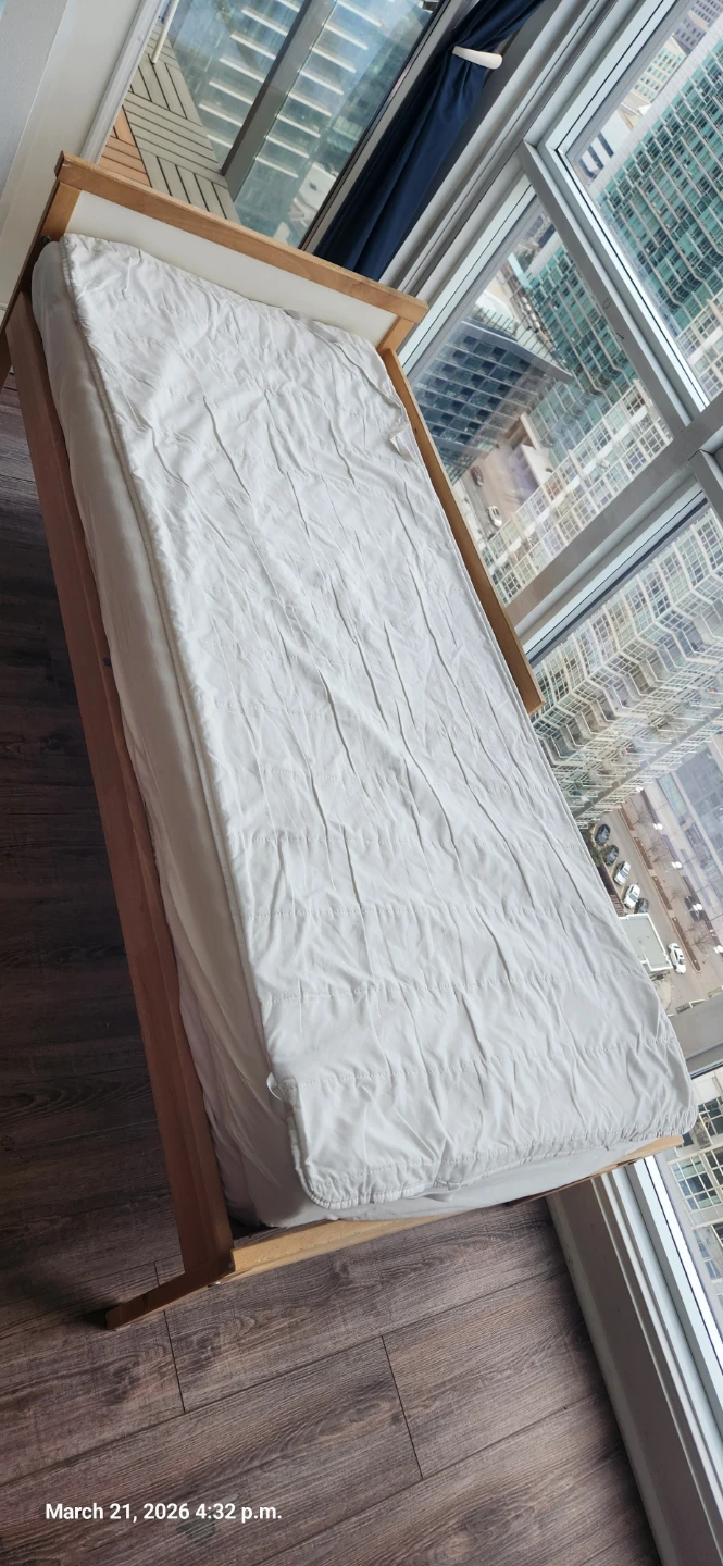 Ikea SNIGLAR kids bed with 2 mattresses - photo 2