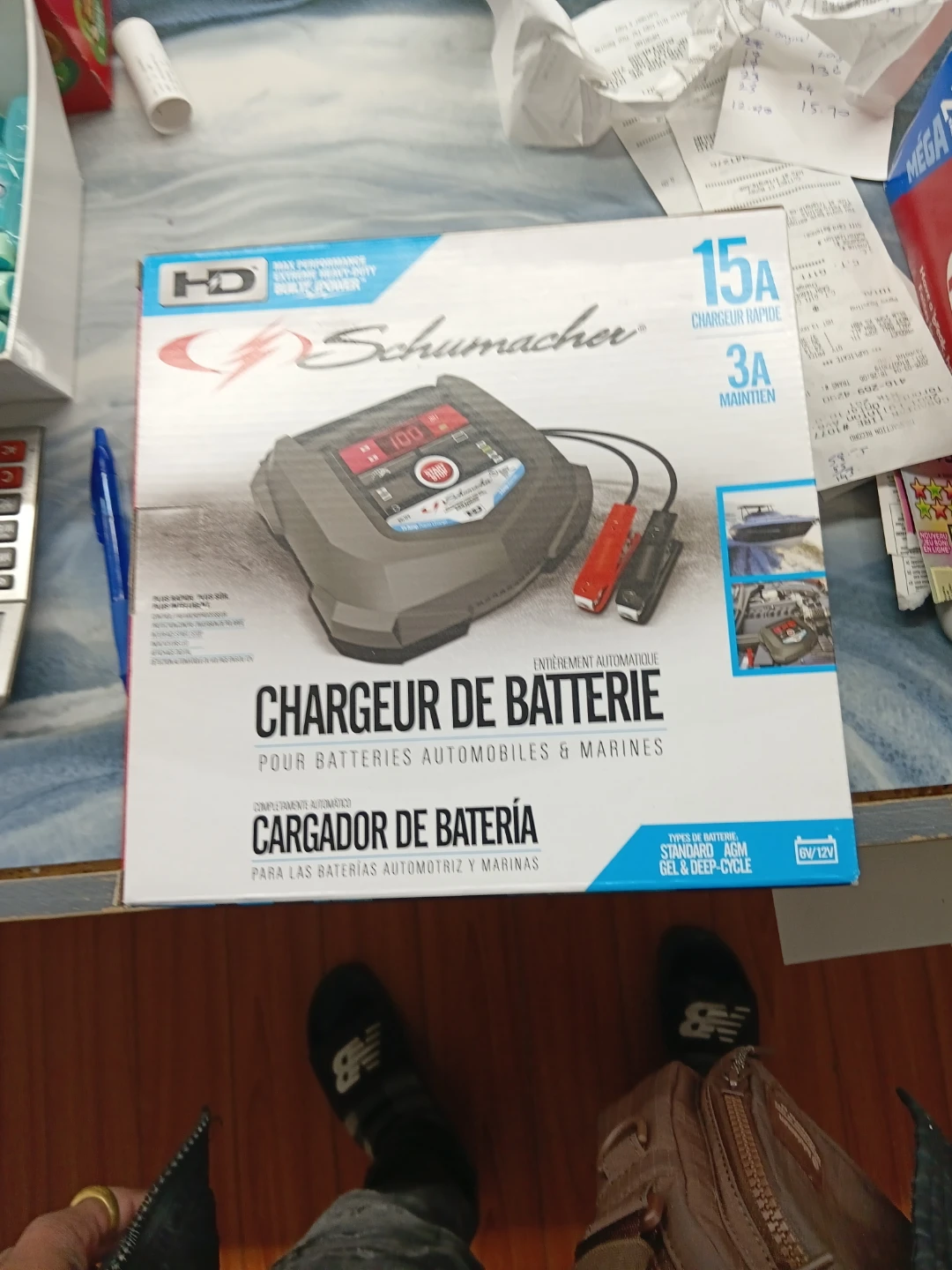 Schumacher HD 15A Automatic Battery Charger