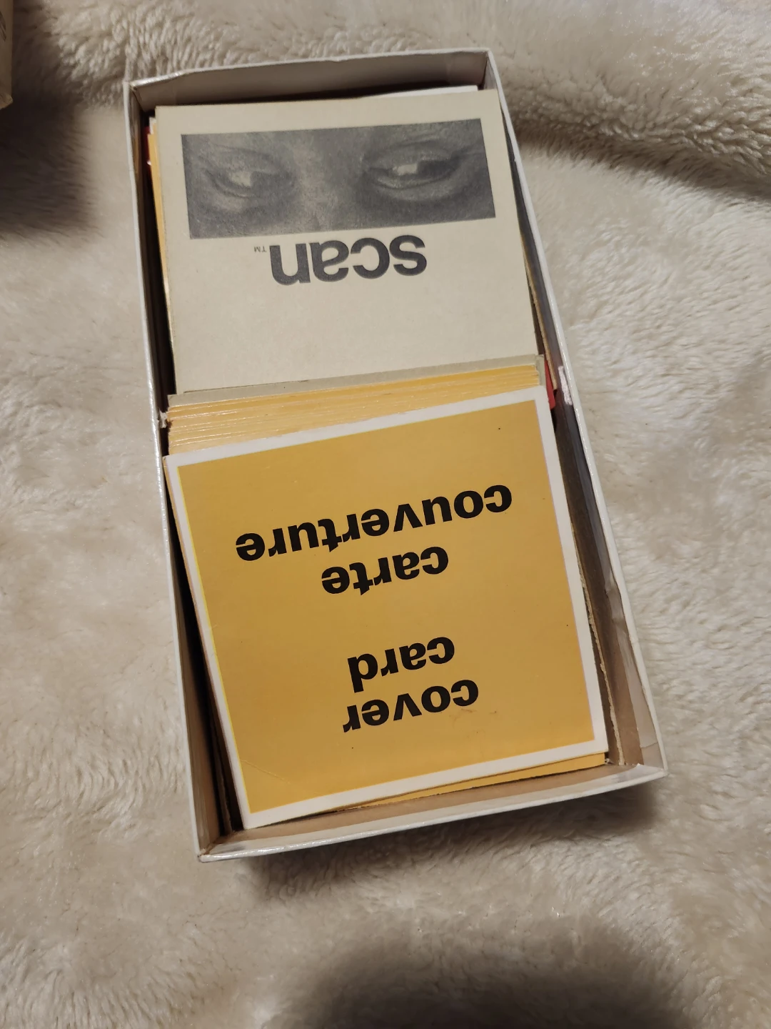 Vintage Parker Brothers Scan Split Second Matching Game - photo 2