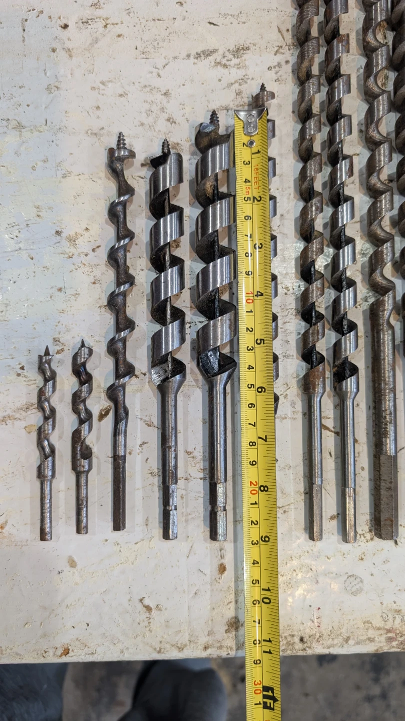 Set of Wood Auger Drill Bits - photo 5