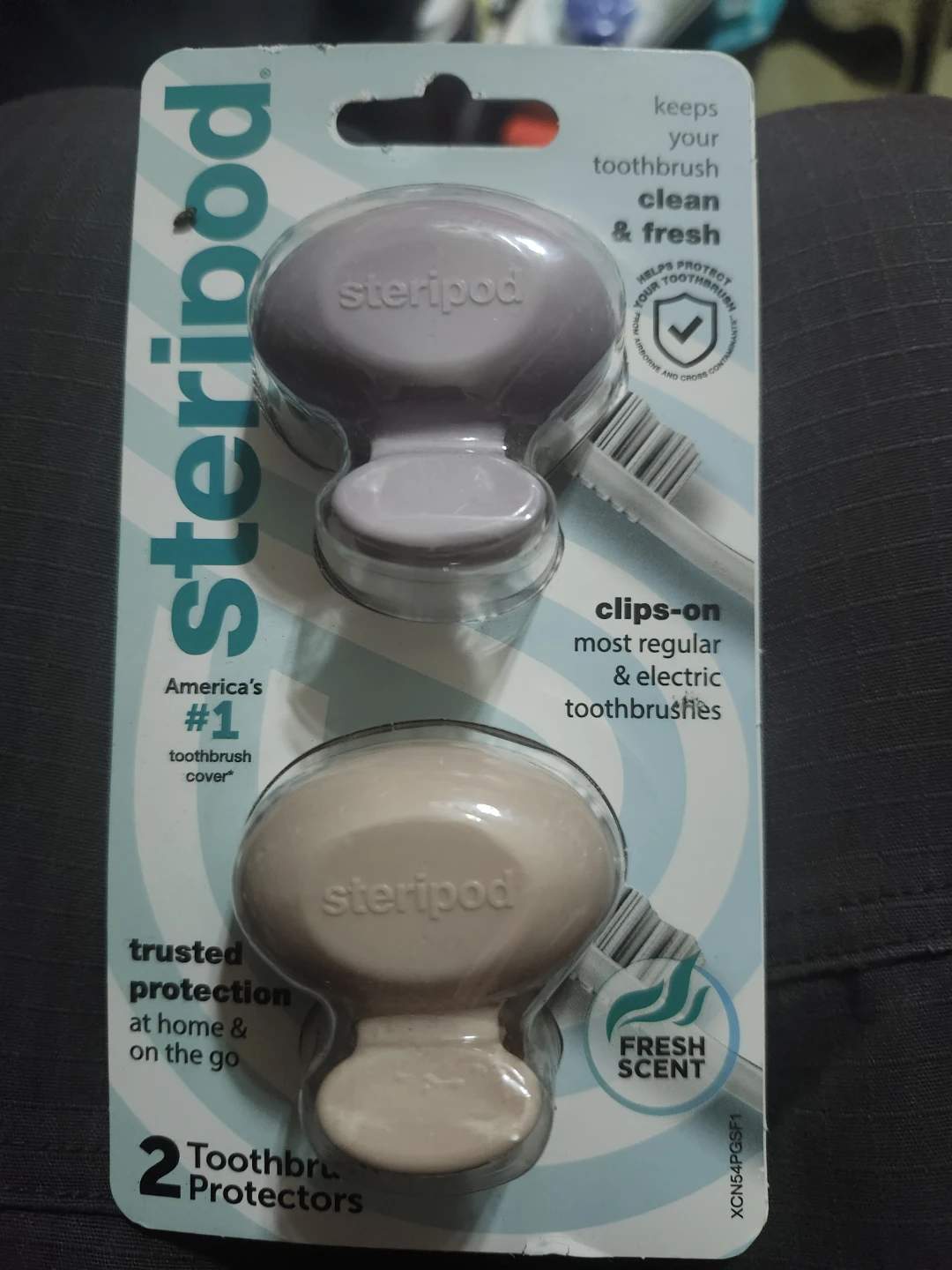 Steripod Toothbrush Protectors - 2 Pack