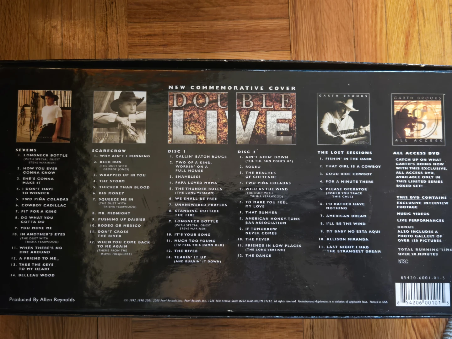 Garth Brooks Double Live Limited Series CD and DVD Box Set - photo 2