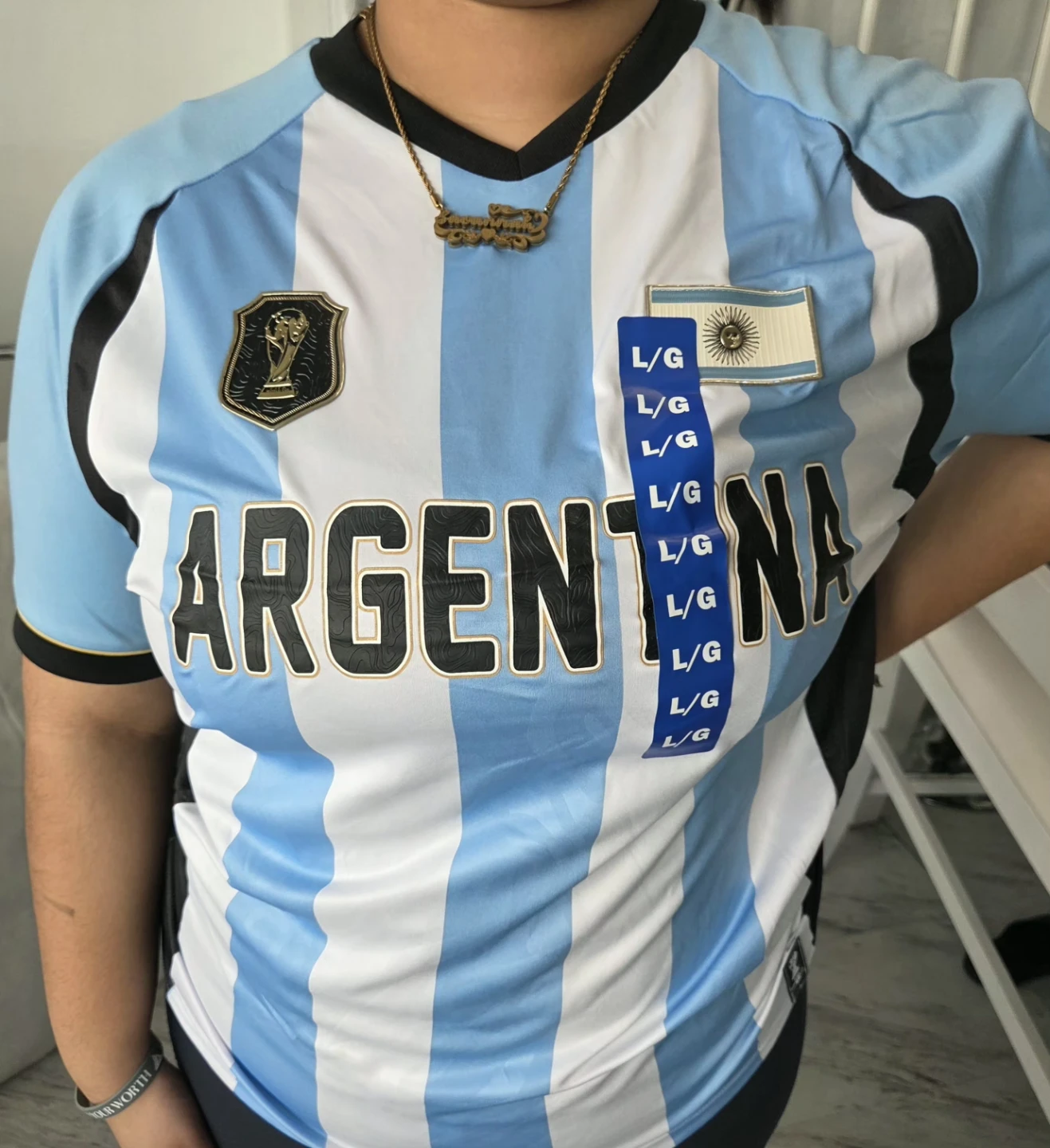 Argentina FIFA 2026 World Cup Soccer Jersey - photo 3