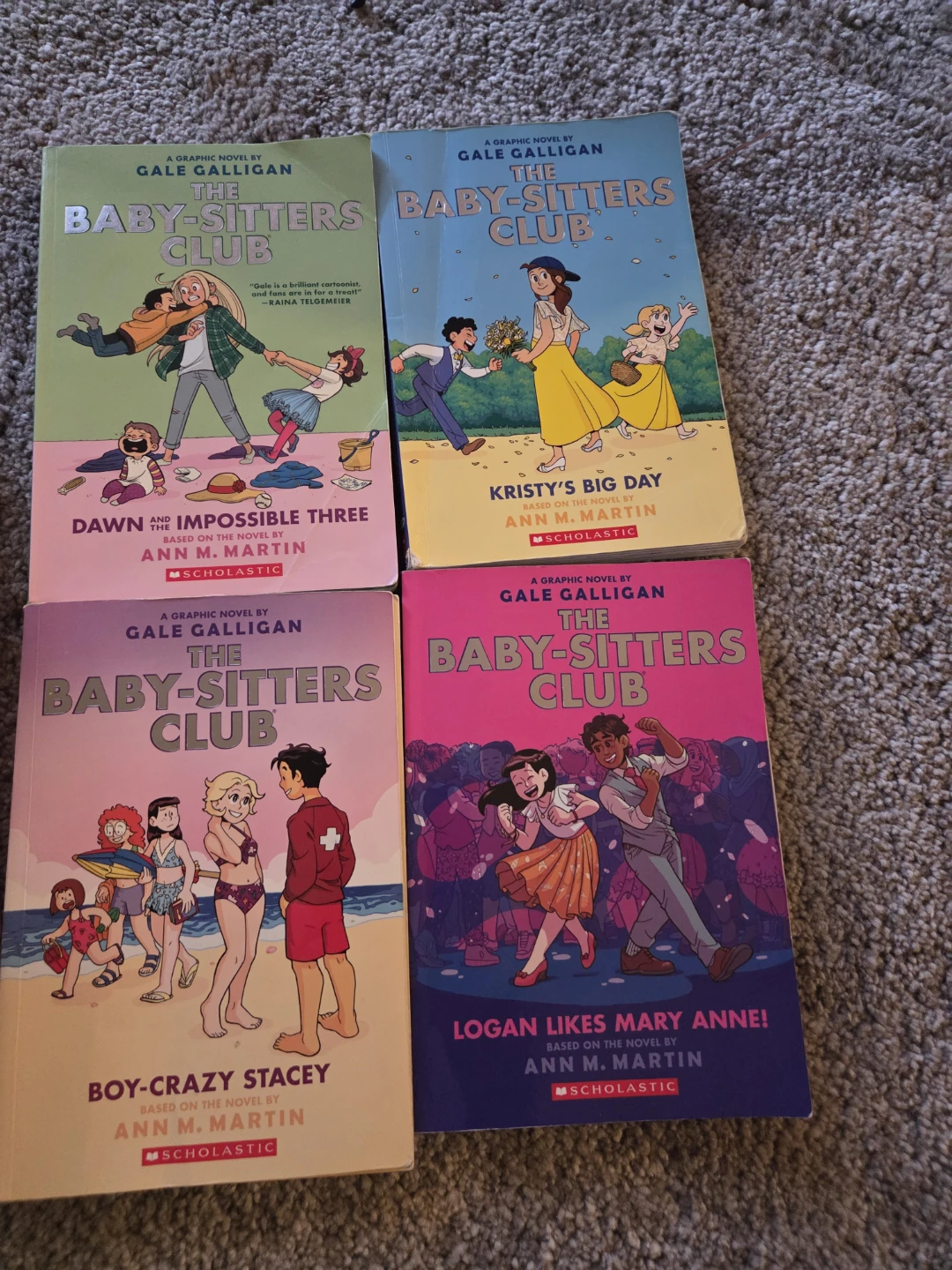 The Baby-Sitters Club Graphic Novels (4 Books)